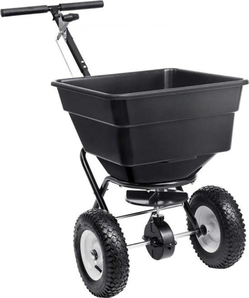 Épandeur d'engrais pour grandes surfaces de 56 L et jardin 1145 mm