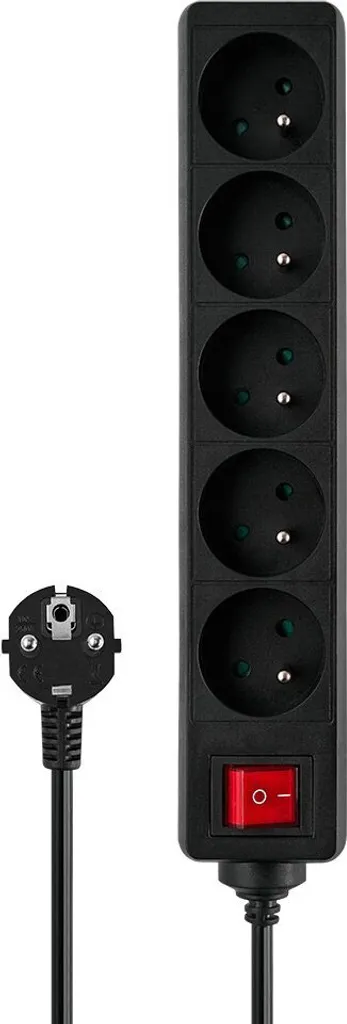 Ciabatta Elettrica Savio LZ03 Sicurezza Bambini - 5 Prese 5m