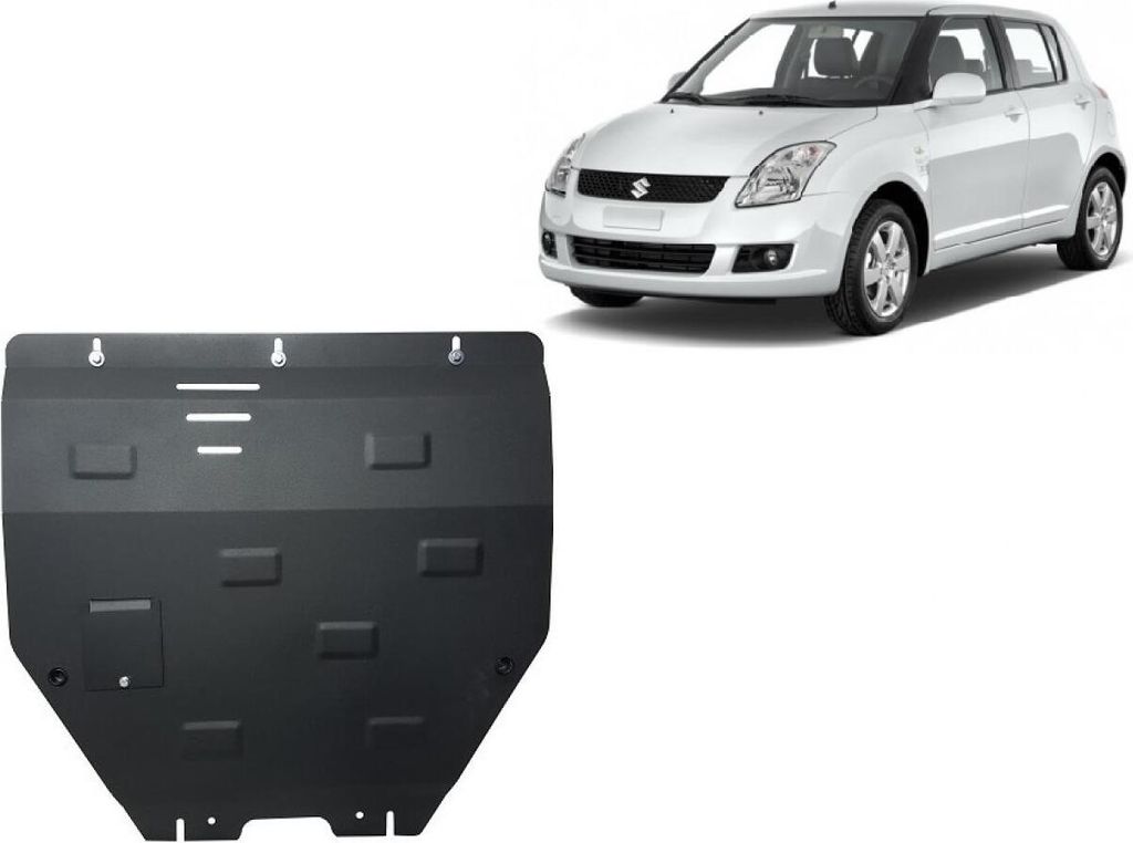 Stahl Unterfahrschutz für Motor Suzuki Swift 2