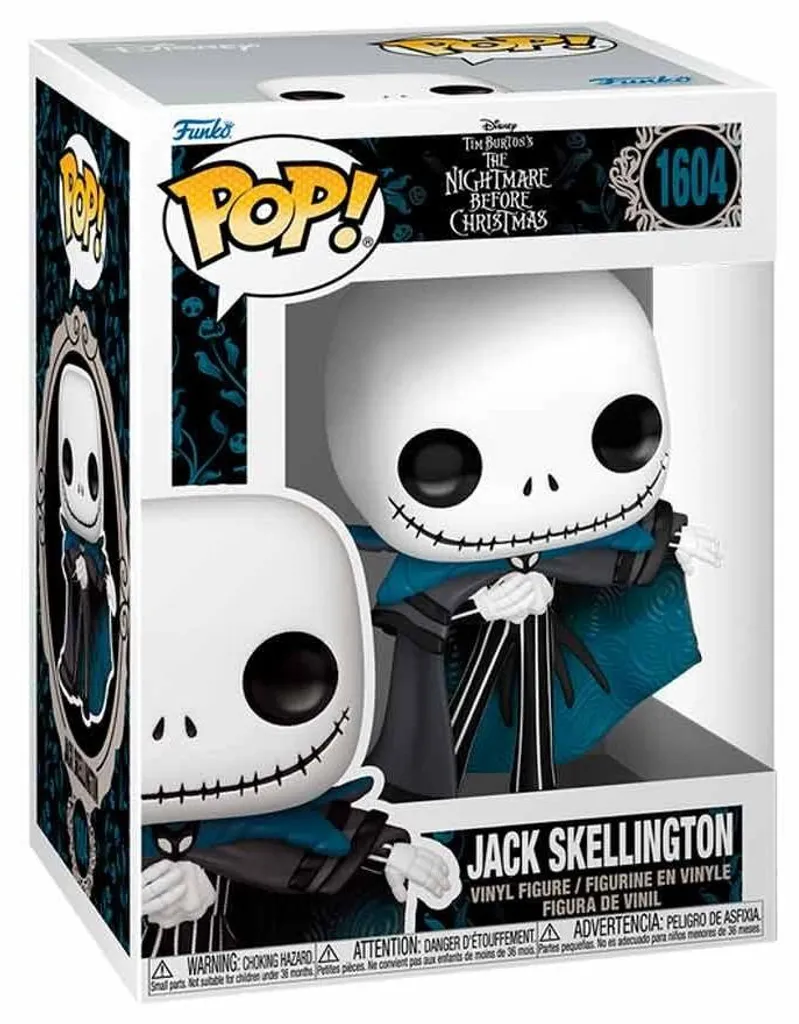 Figurine Jack Skellington articulée L'Étrange Noël de Monsieur Jack 1/10