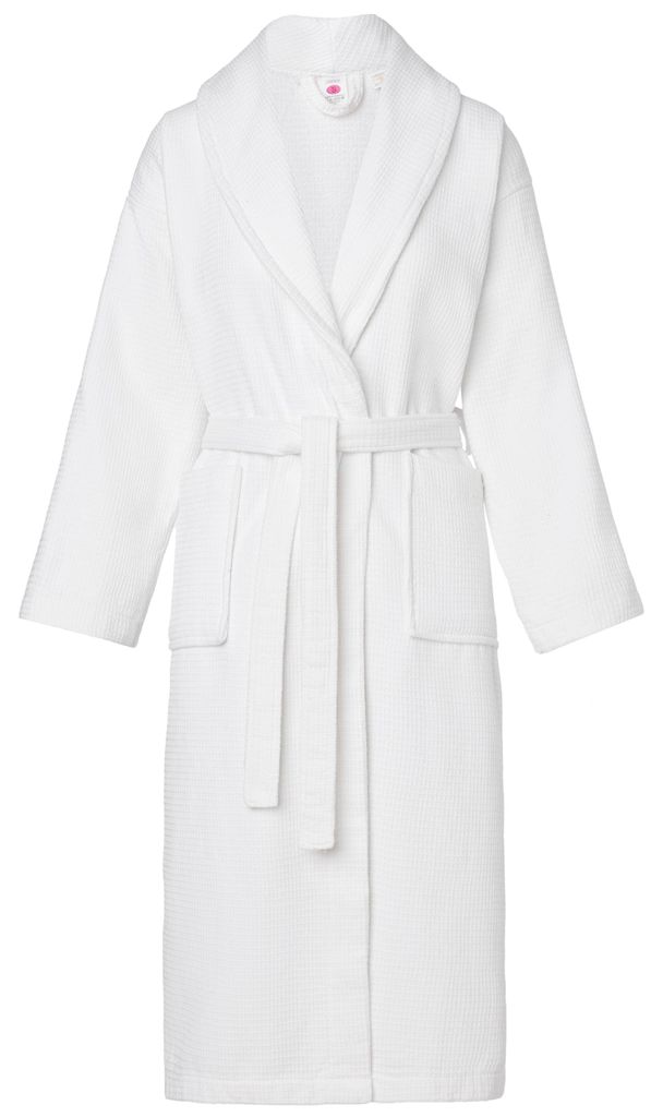 Peignoir en éponge pour femme Ladeheid, 100 % coton piqué Image du produit 