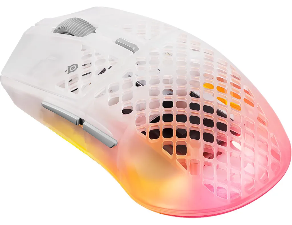 SteelSeries Aerox 3 Wireless Gen 2 Ghost : Souris Ultra-légère IP54