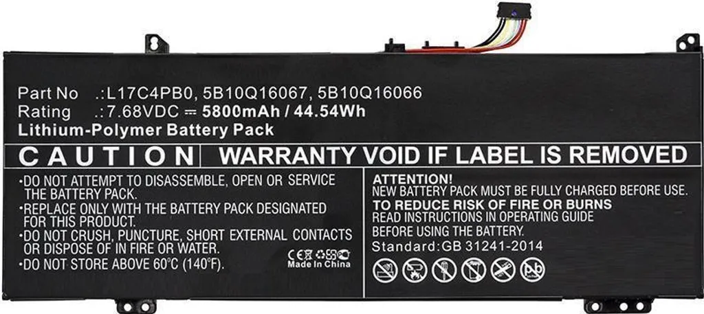 Batteria Laptop Lenovo Flex 6-14 CoreParts MBXLE-BA0191 7.68V