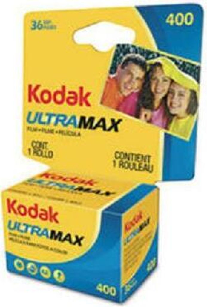 Kodak Ultra Max 400 Gc135-24 Rolle Gelb,Schwarz  Produktbild 