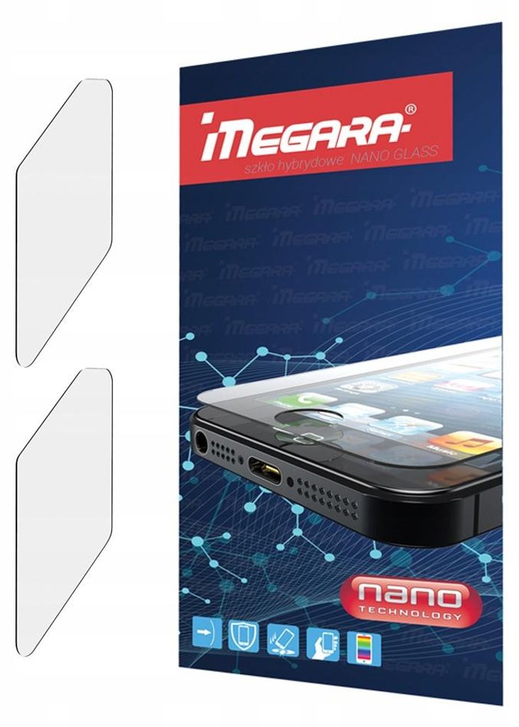 2x MEGARA Rückkameraobjektiv Hybridglas für Cubot TAB KINGKONG 2