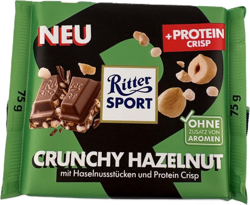 Ritter Sport Protein Crunchy Hazelnut 75g