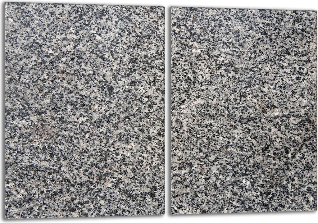 Glasschutzplatte für den Herd 2x40x52 Granit