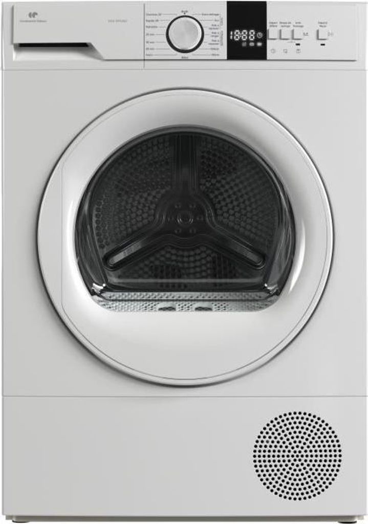 CONTINENTAL EDISON CESL10PCW2 Wäschetrockner mit Wärmepumpe 10 kg 60 cm Weiß