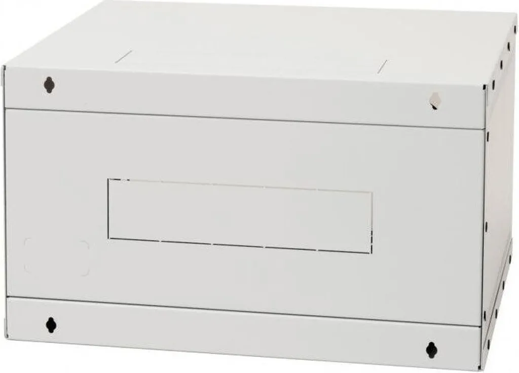 Rack informatique 9U 19 pouces montage Flat-Pack en acier noir résistant
