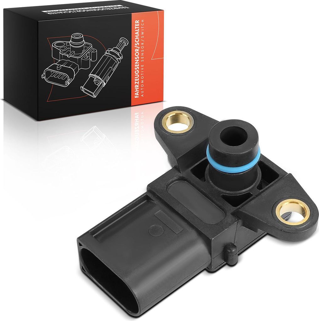 Frankberg 1x Saugrohrdruck Sensor für BMW 1er E81 Cabriolet E88 Coupe E82 3er E90 Cabriolet