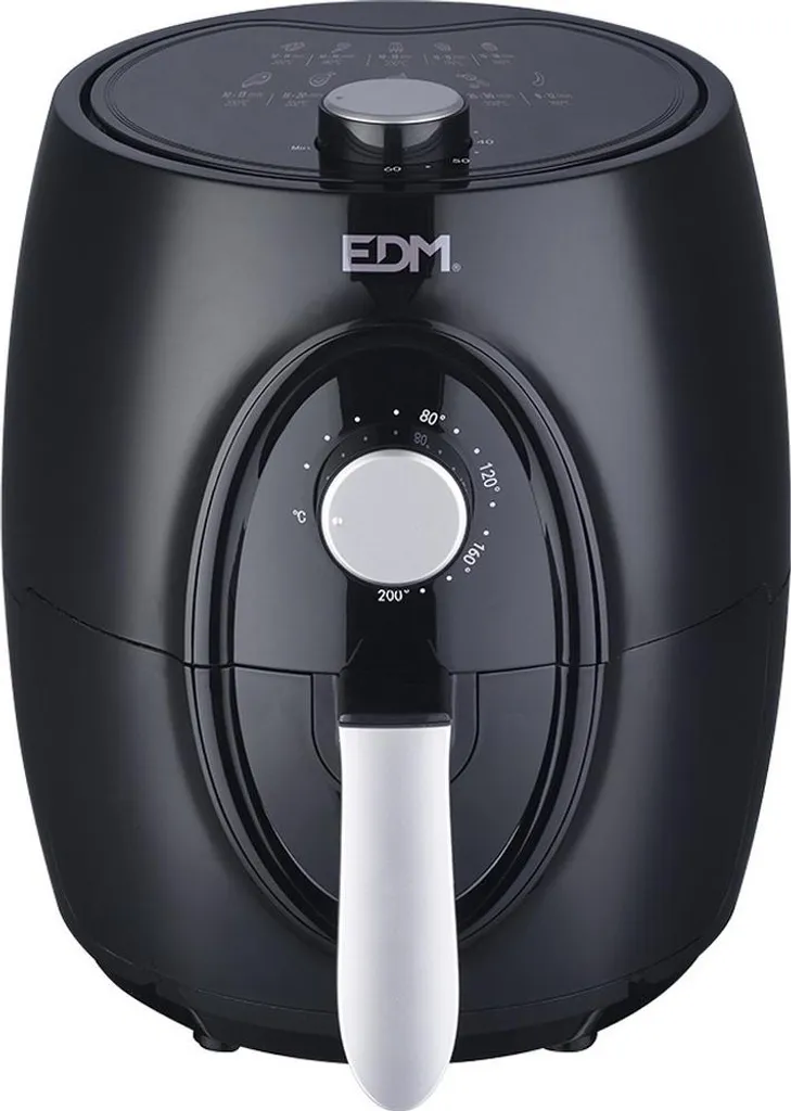 Friggitrice ad Aria 3,6L EDM 1400W | Cucina Sana e Leggera Online