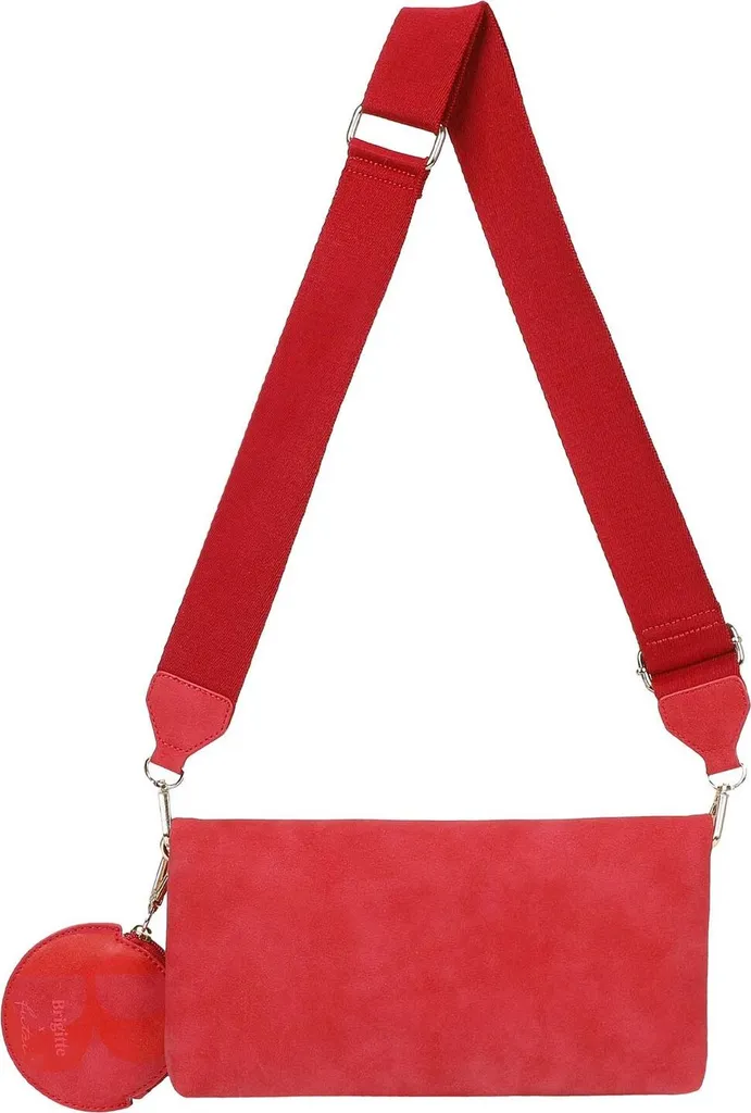 Fritzi aus Preußen borsa a tracolla borsa a tracolla Brigitte X Fritzi Ronja Cross Body Bag Red rosso