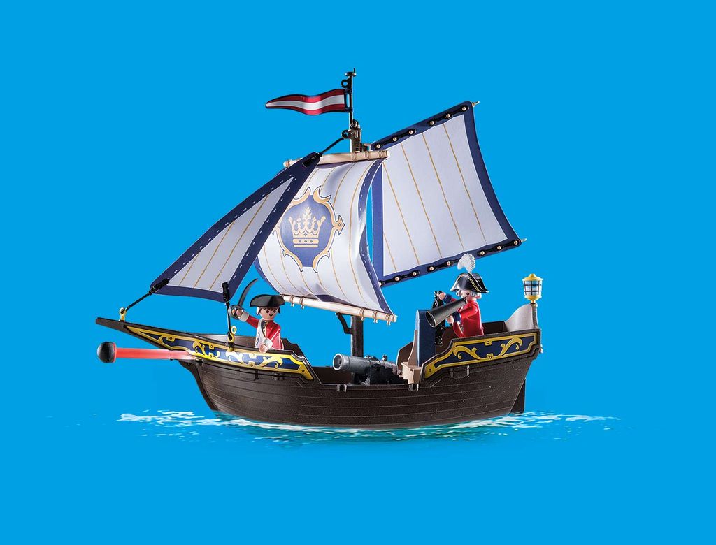 Zubehör 1 x Rote Kugel Kanone für die Piratenschiffe Piraten Playmobil inkl 