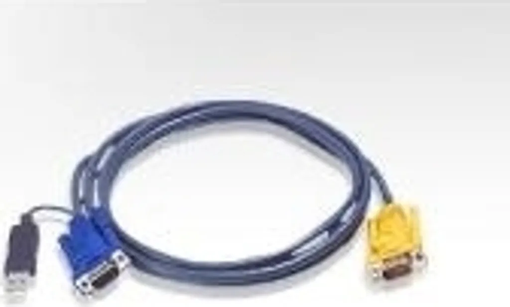 ATEN 2L-5206UP - Cavo video/USB - SPHD (M) a 15 pin - USB tipo A, 4 pin, HD-15 (M) - 6 m (2L-5206UP)