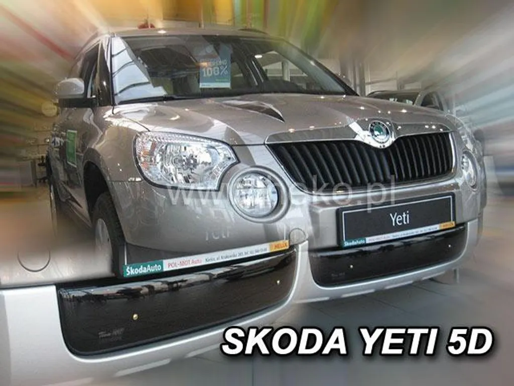 Grille de radiateur d'hiver Skoda Yeti 2009-2013 : finissez-en avec le froid