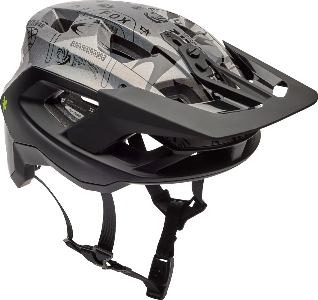 Casque Fox Speedframe Pro MIPS Noir Lunar - Sécurité et Confort en L