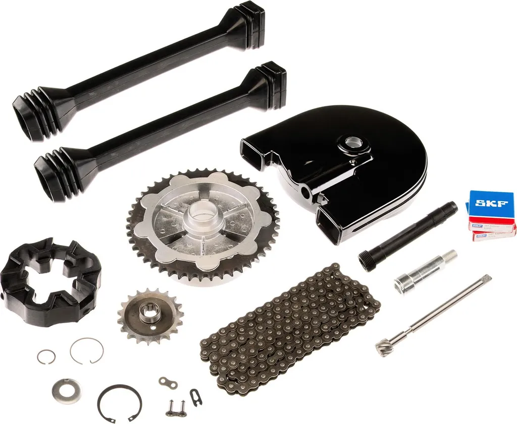 Réparer le jeu arrière ETZ 250 - Kit propulsion complet anti-vibration