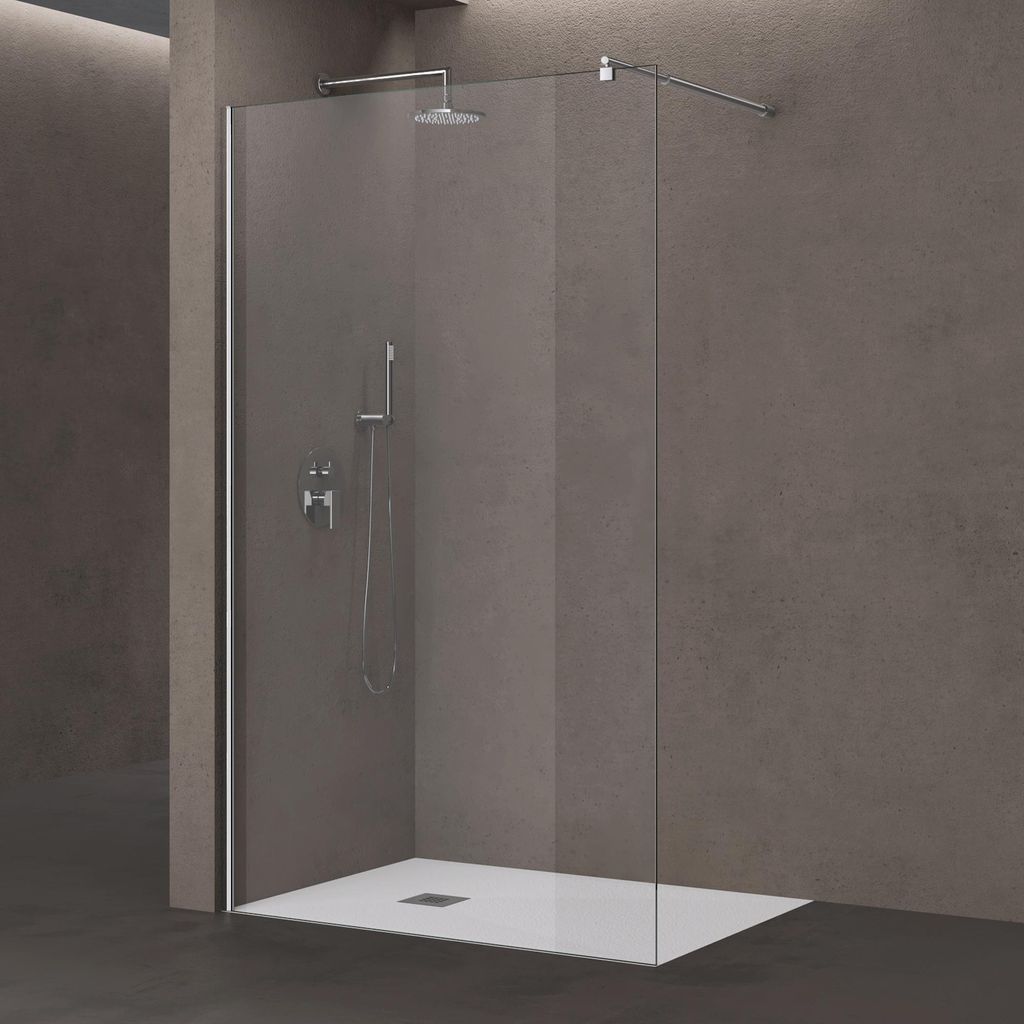 doporro Paroi de Douche à L'italienne Transparent 120cm Image du produit 