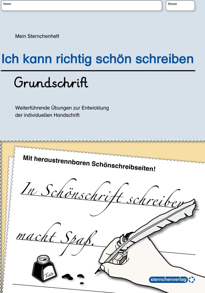 Ich kann richtig schön schreiben - Grundschrift Produktbild 