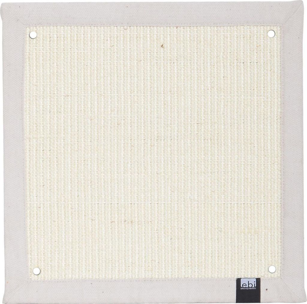 EBI Kratzmatte Krappa - 38 x 38cm - weiß