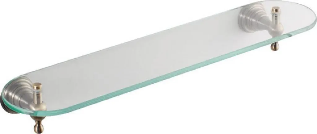 Sapho Diamond 1318-15 Étagère en verre et bronze 500 mm pour la salle de bain