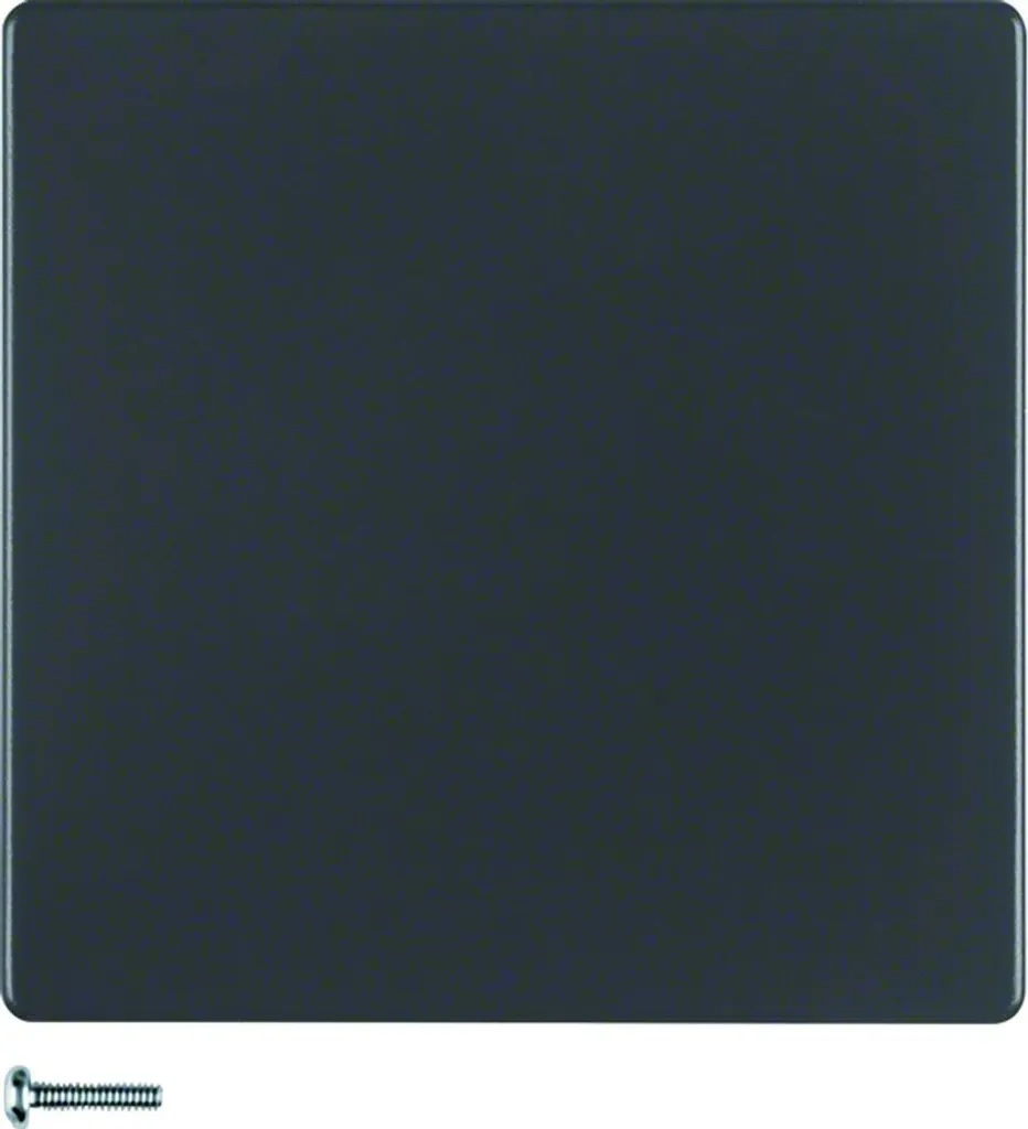 Bouton velours anthracite laqué intelligente 85141126 - 1x unité élégante