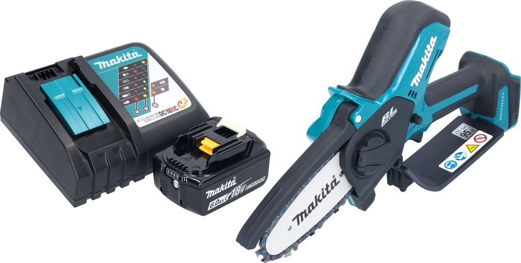 Makita DUC 101 RG01 Akku Astsäge 18 V 10 cm Brushless + 1x Produktbild 