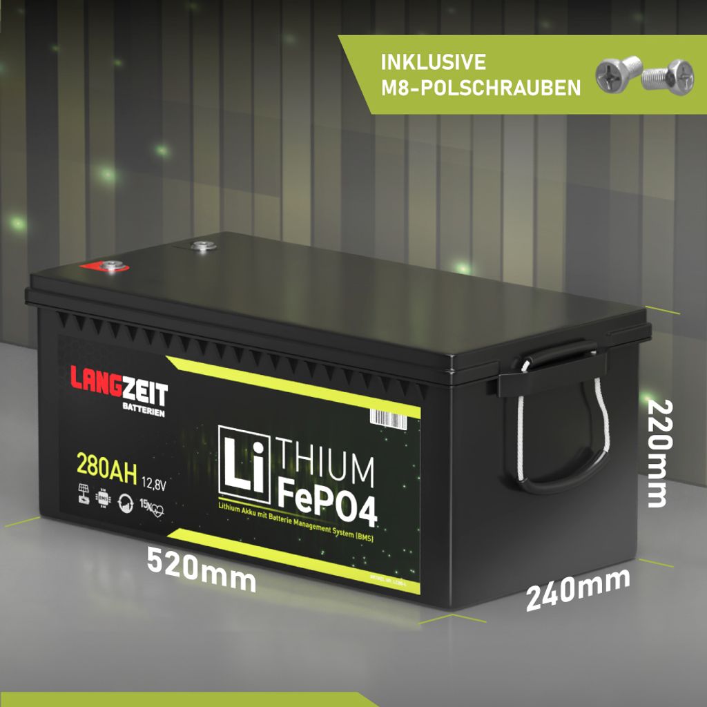 280ah Batterie Wieviel Watt