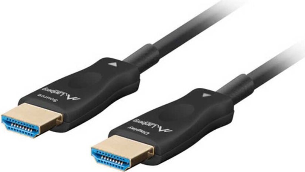 Lanberg CA-HDMI-30FB-0800-BK HDMI-Kabel HDMI 80 m HDMI Typ A (Standard) Schwarz