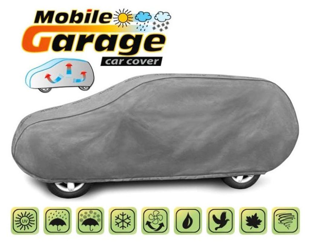 Hochwertige Schutzhülle Kegel für Jeep/SUV, Off‐Road‐Serie Mobile Garage, Größe XL 450–510 cm x 150–160 cm