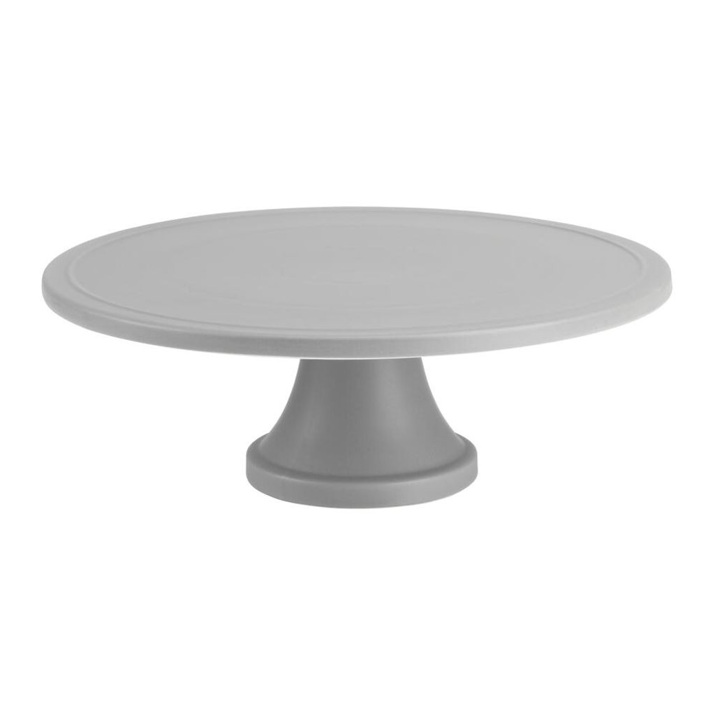 Birkmann - Tortenplatte Trend - Steingrau matt - D:31cm H:11cm - Keramik