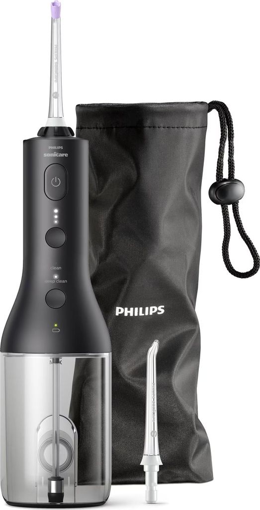 Philips kabelloser Power Flosser 3000 HX3826/33 Wasser-Flosser - schwarz
