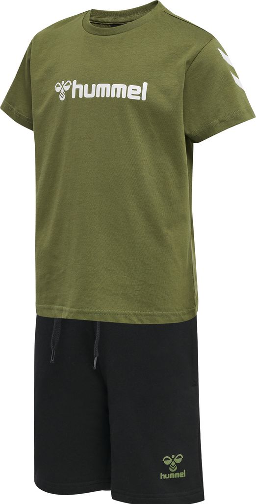 hummel hmlNOVET SHORTS SET - CAPULET OLIVE - 140