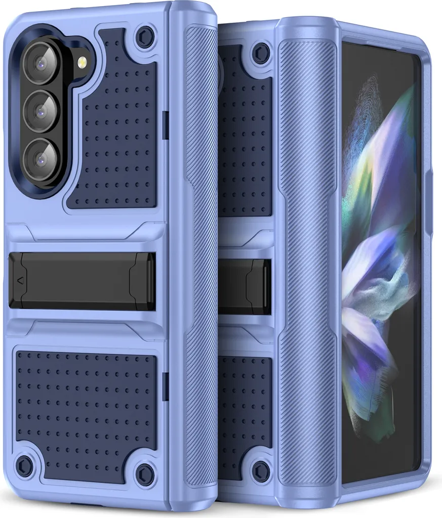 Custodia Samsung Galaxy Z Fold 5 Fashion Viola Blu - Stile e Protezione