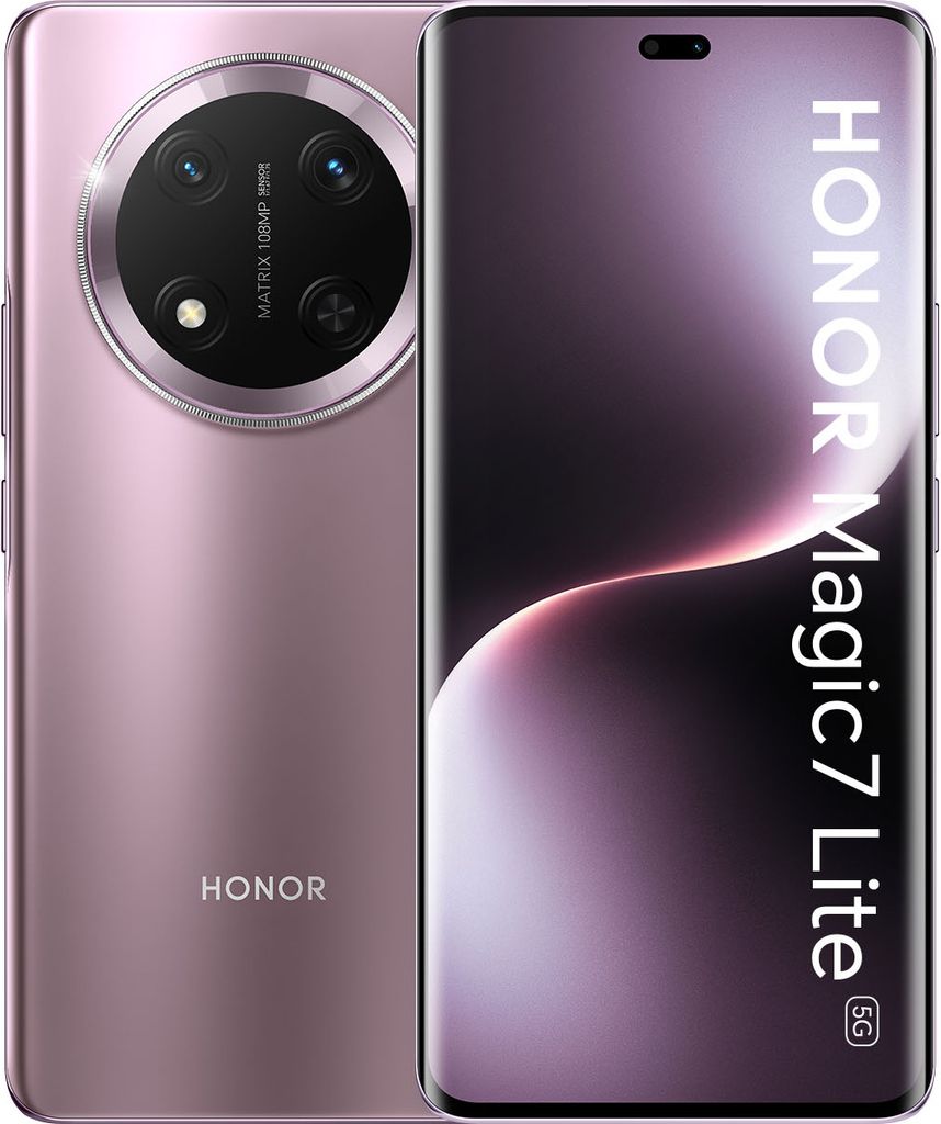 Honor Magic7 Lite 5G Dual Sim 8/256 GB Titanviolettes Produktbild 