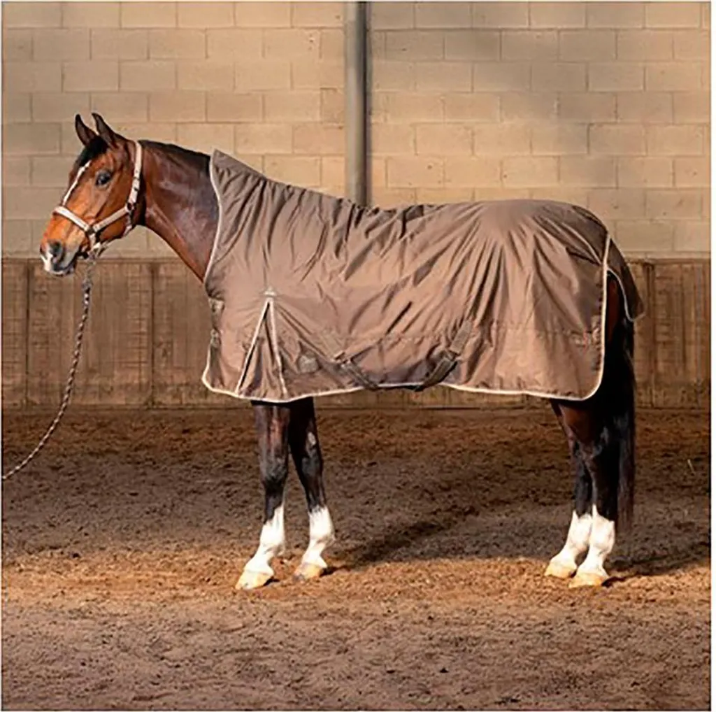 Couverture imperméable Thor 200 High Neck marron 185 cm robuste - 2