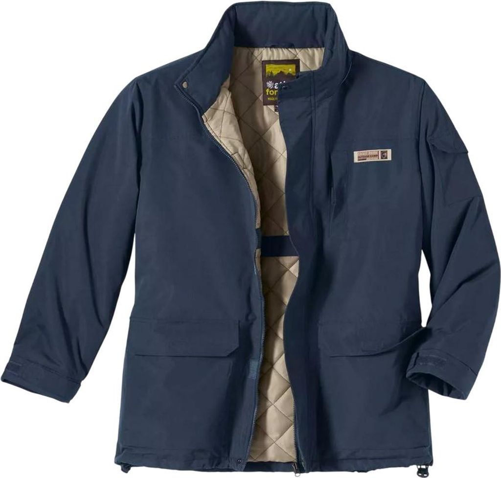 Atlas For Men - Parka Mehrere Fächer für Herren AF1955 (XL) (Marineblau)