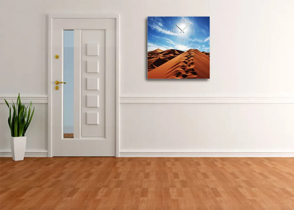 Horloge Murale Design 40x40 cm Dixtime 6006 avec Mécanisme Silencieux - 4