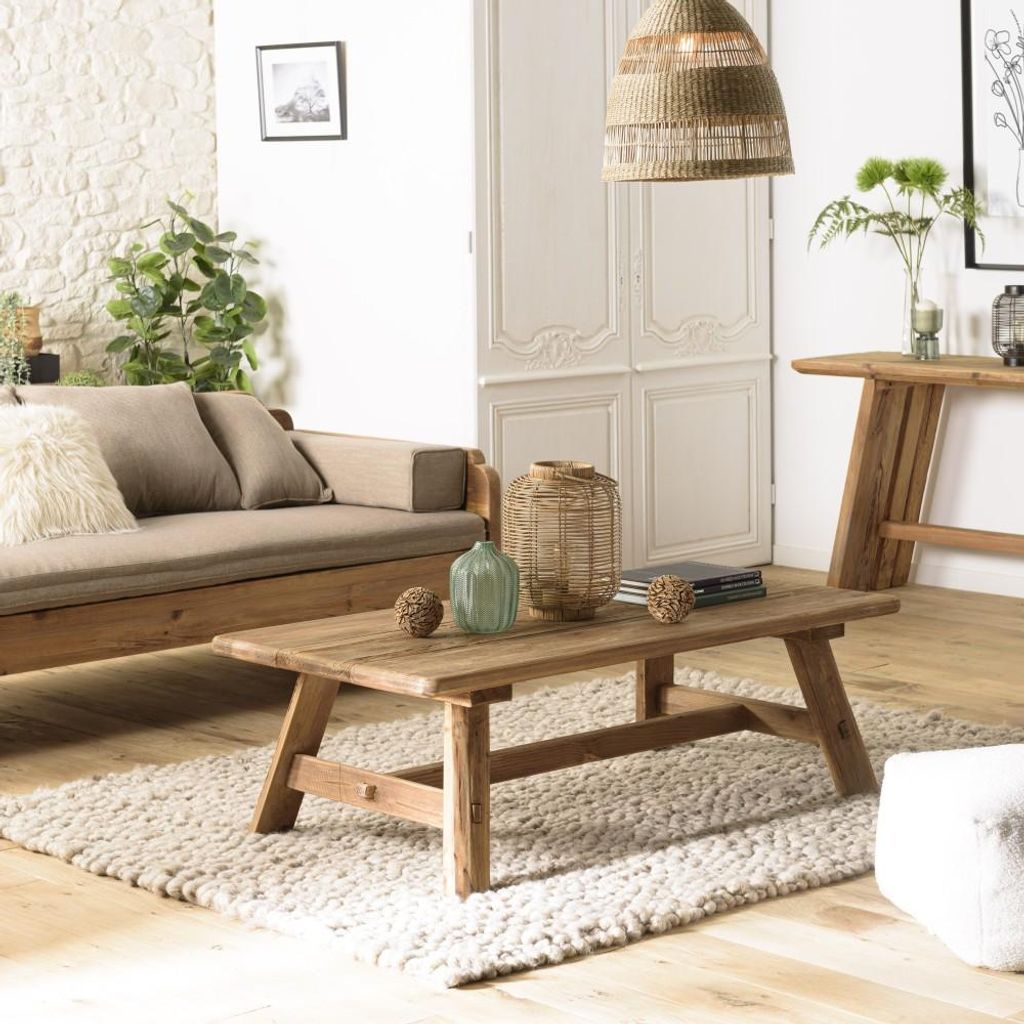 SANDY – Rechteckiger Couchtisch, 140 x 70 cm, aus Produktbild 