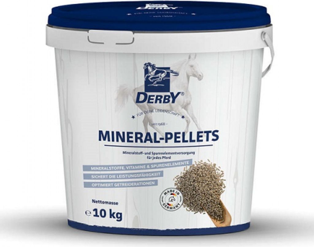 Derby Mineral-Pellets 10 kg Eimer