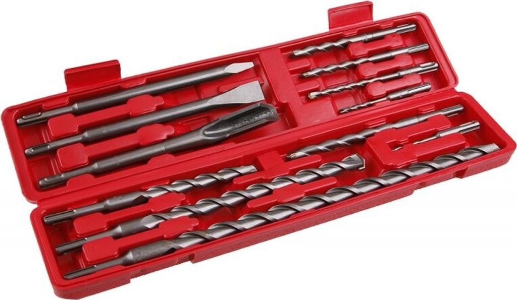 SDS Plus Meißel und Bohrer Set 12-teilig