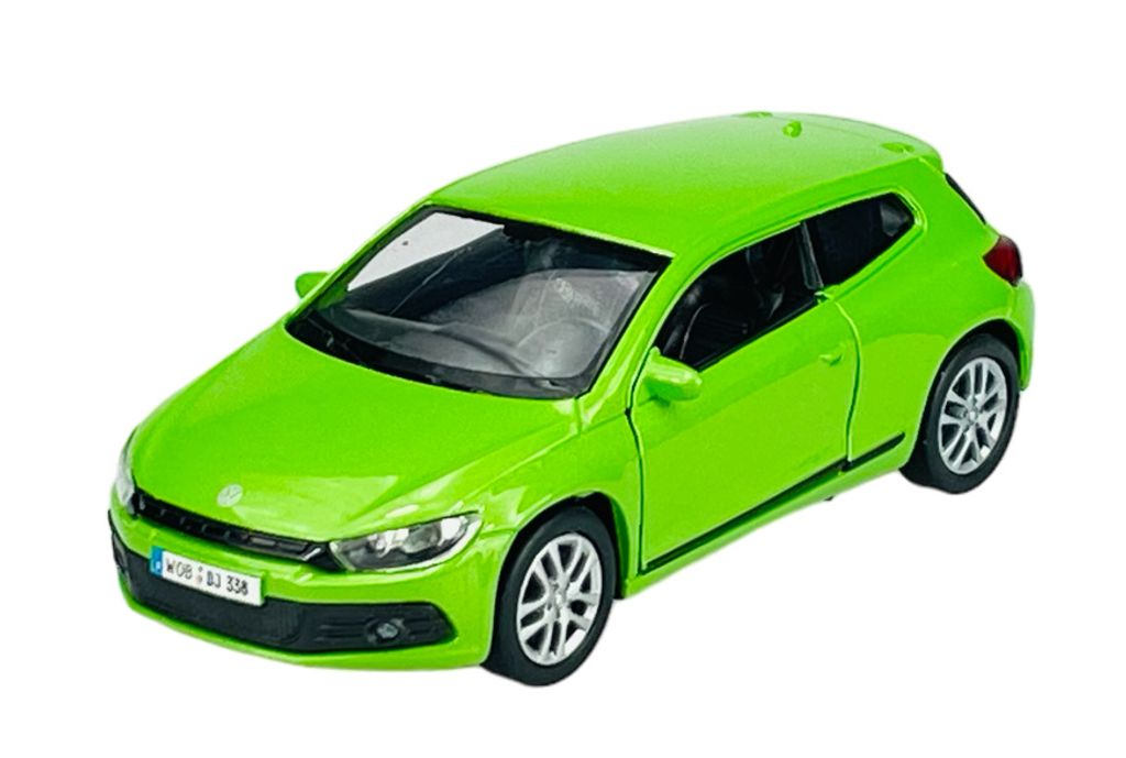 Welly VW Volkswagen Scirocco Grün 1:34-1:39 Die Cast Metall Produktbild 