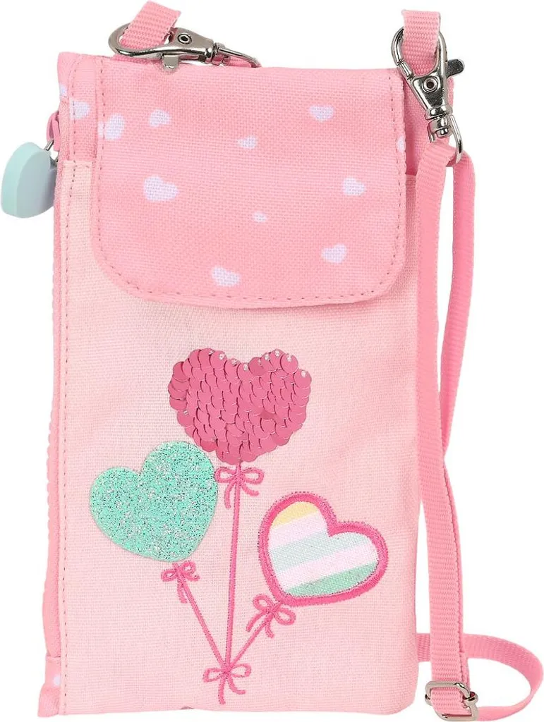 Regalo Perfetto: Borsa Smartphone BlackFit8 Globitos Rosa per Ragazze