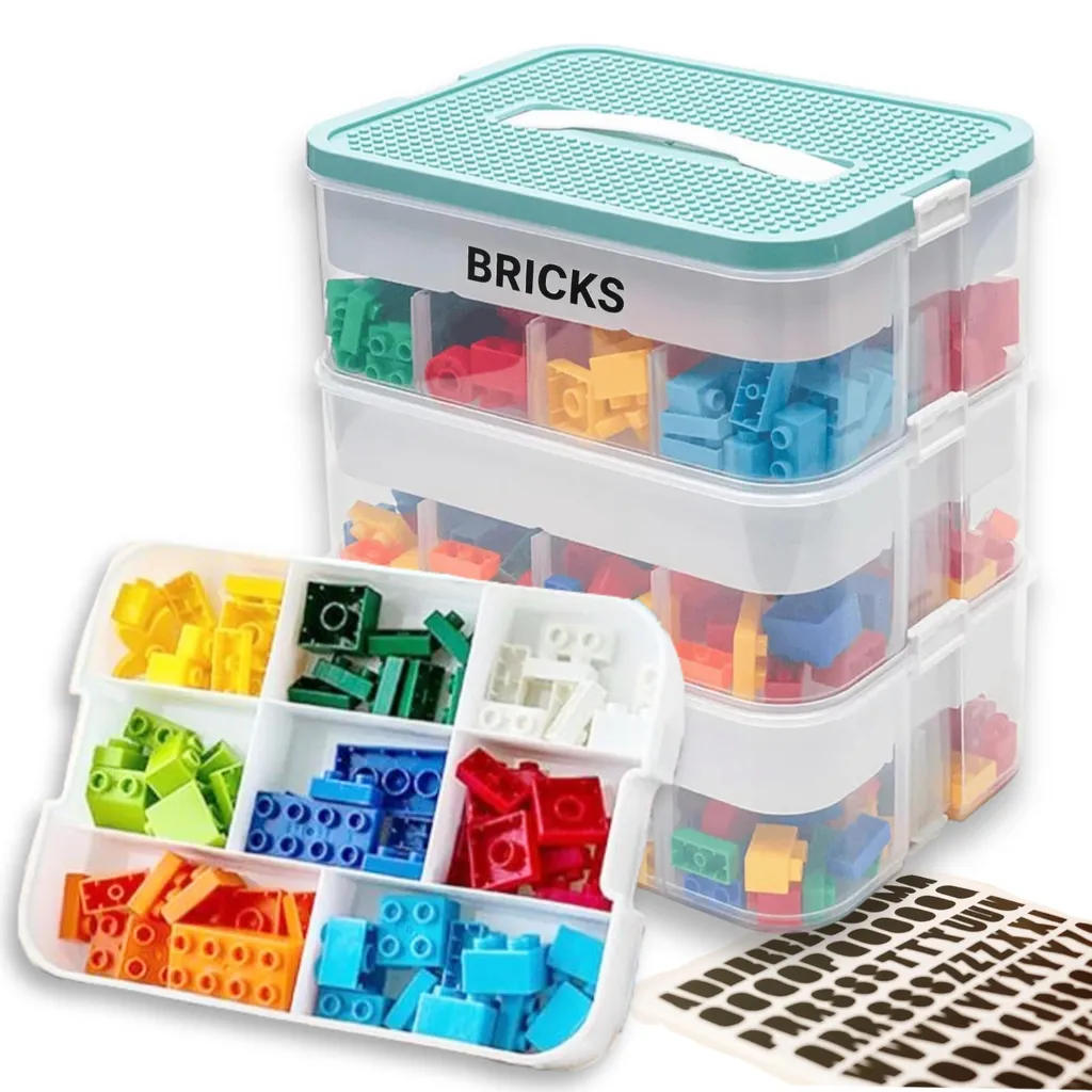 Mallette de transport LEGO idéale pour voyages et rangement chambre enfant