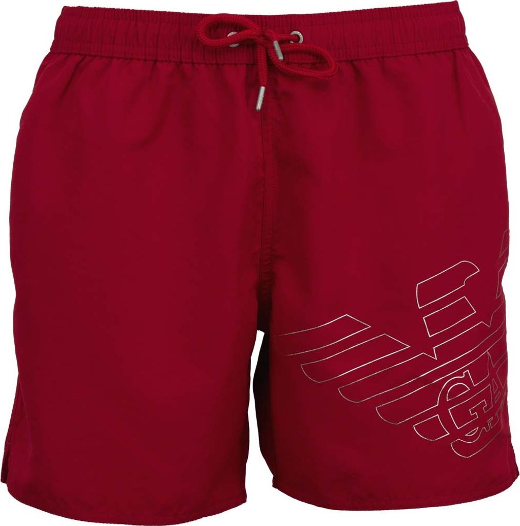 Emporio Armani Herren Badeshorts OP427 211740 Rot XL