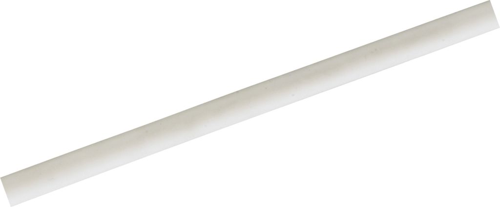 Ecobra Ersatzminen für Radierstift, Durchmesser: 6,8 mm, Länge: 120 mm, 10 Stück, weiß