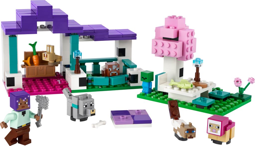 LEGO Minecraft Zvierací útulok, Stavebnica, 7 rok / roky, Obrázok produktu 
