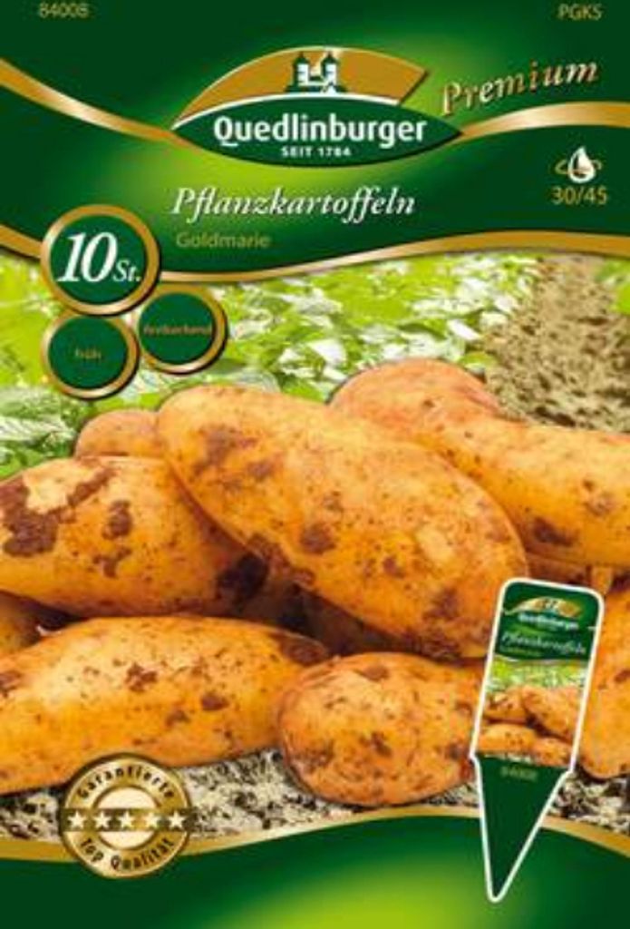 Pflanzkartoffel Goldmarie (10 Stück) (gelb, festkochend, Produktbild 