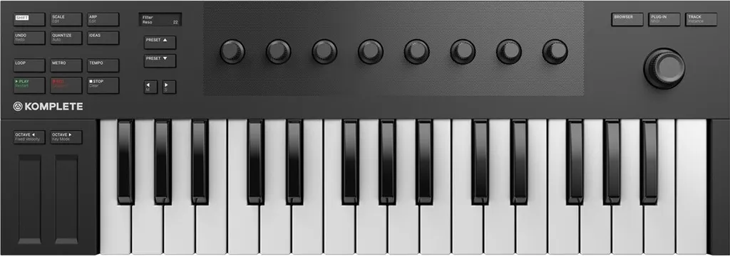 Finis les Menus au Souris avec le Komplete Kontrol M32 Clavier Maître