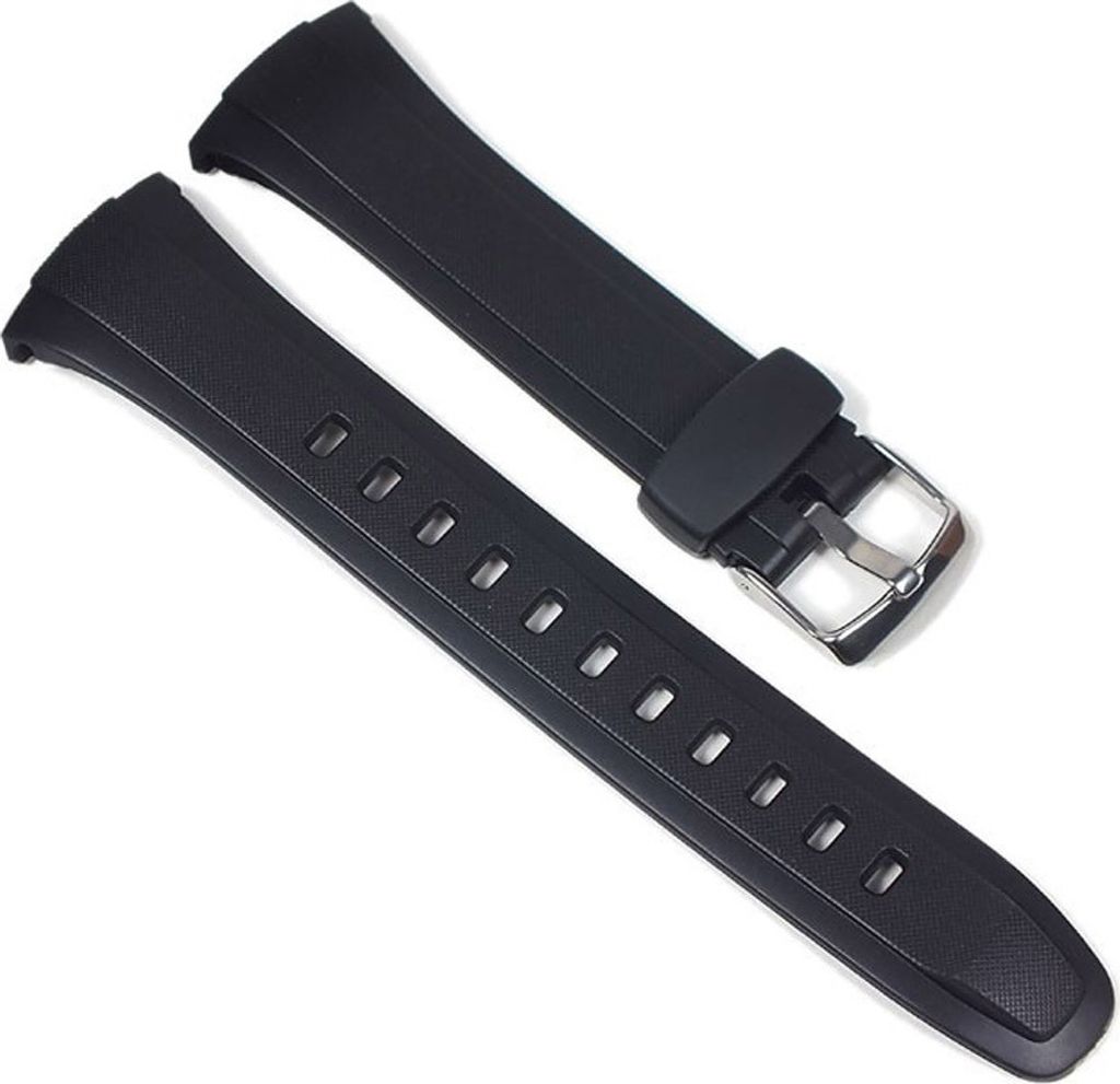 Casio Uhrenarmband Resin schwarz WVQ-M410 WVA-M650 WVA-M640 Produktbild 